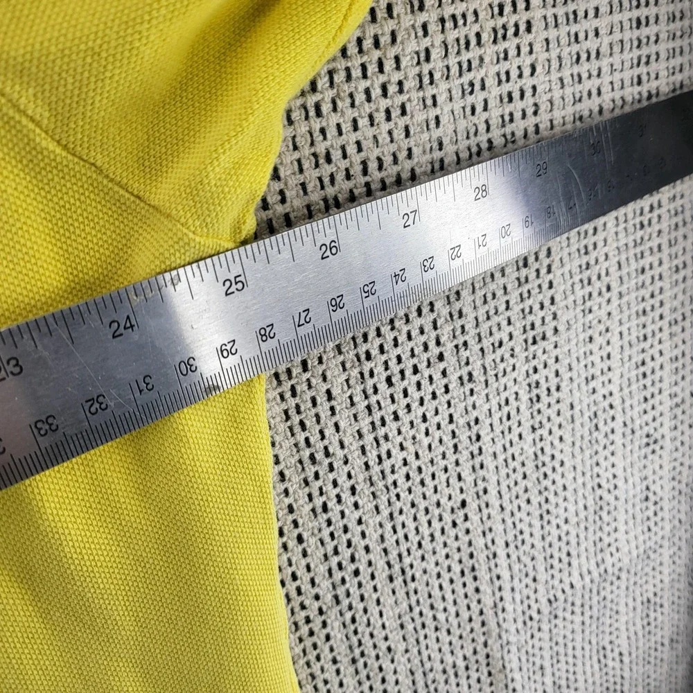 Polo Ralph Lauren Polo Shirt Mens XL Yellow‎ Classic Fit Cotton Pony Logo